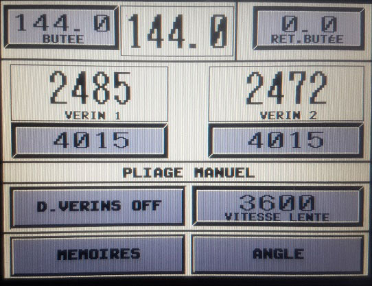 Caractéristique Combiné cisaille et presse plieuse COMBI 3050 X 6 / 75T CNC 3 axes d'occasion